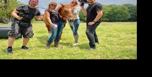 German film crew visits Corsicana farm