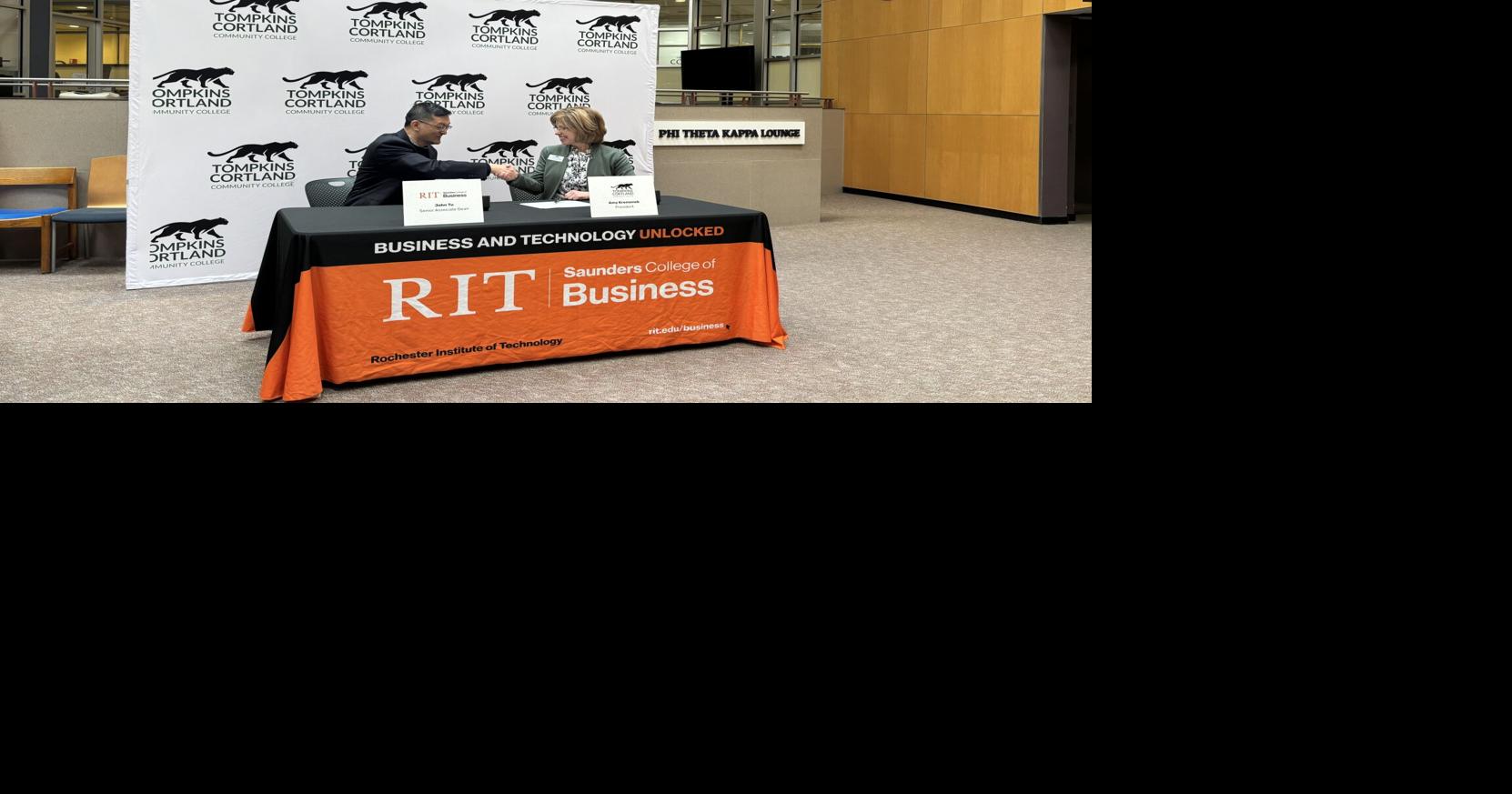 TC3 signs new transfer agreement with RIT | News | cortlandstandard.com