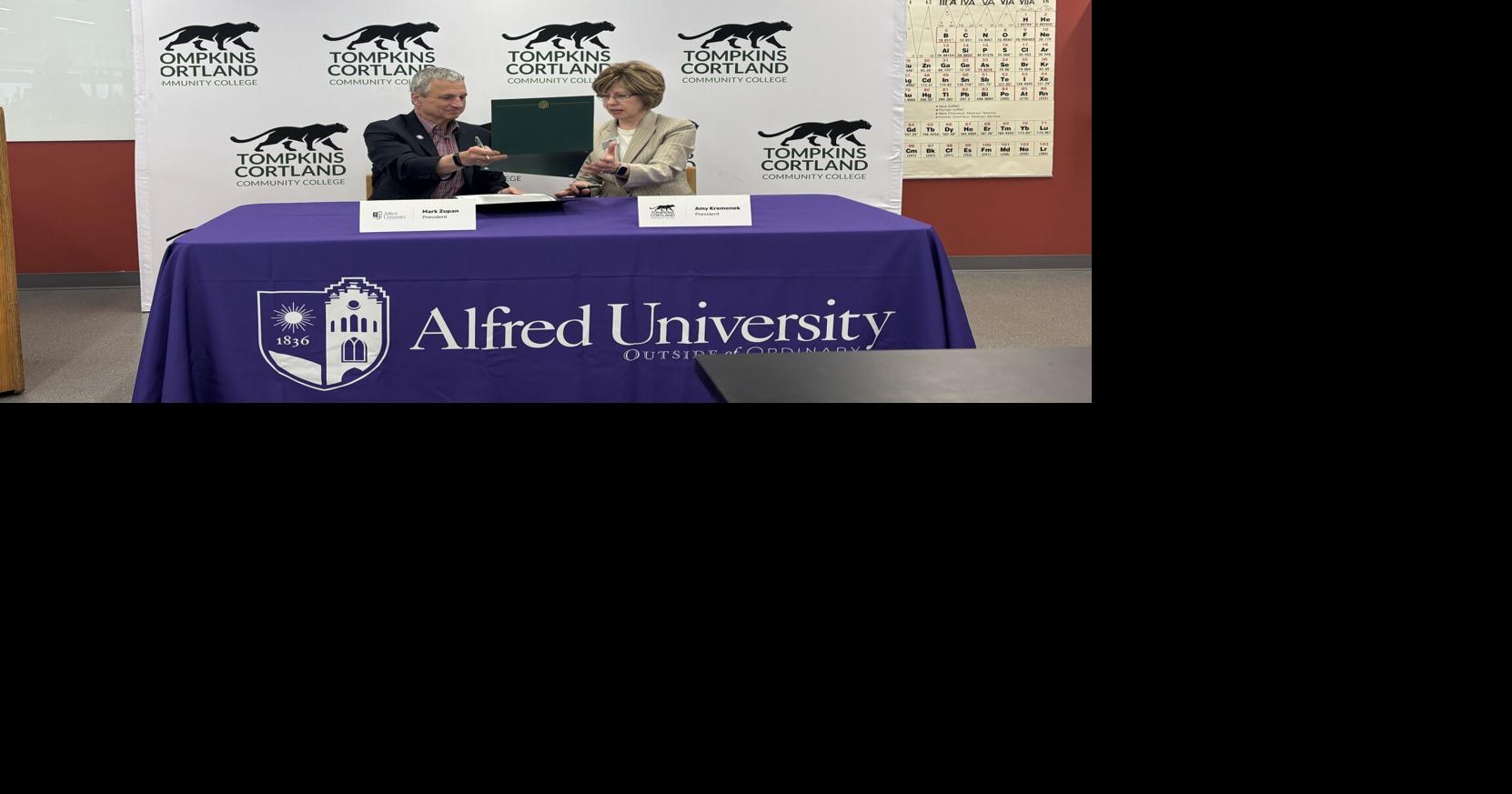 TC3 signs transfer agreement with Alfred University | News ...