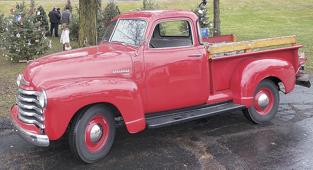 Classic Red Christmas Truck Comes To Life In Marine News