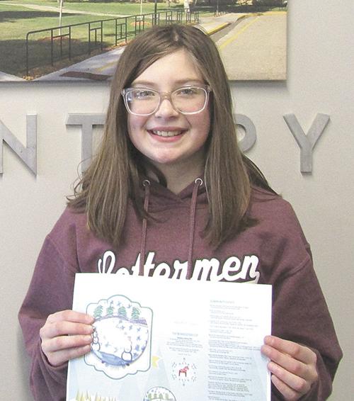 Scandia Student Designs Vinterfest Button