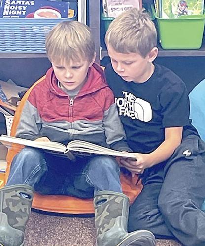 First grade students