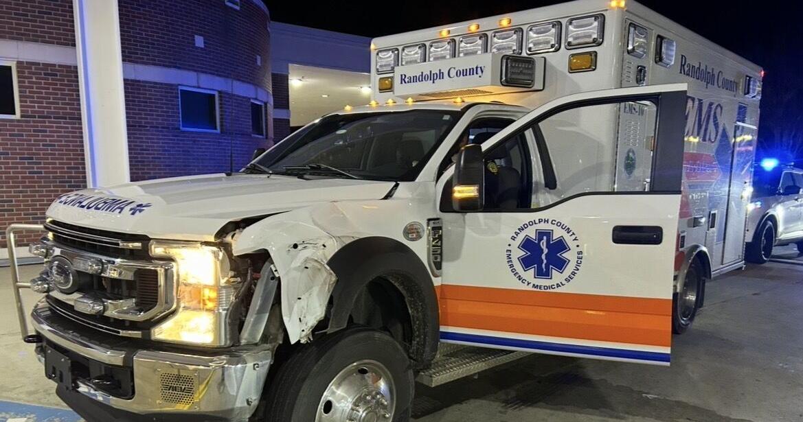 Man arrested after chase in stolen ambulance | Crime | courier-tribune.com