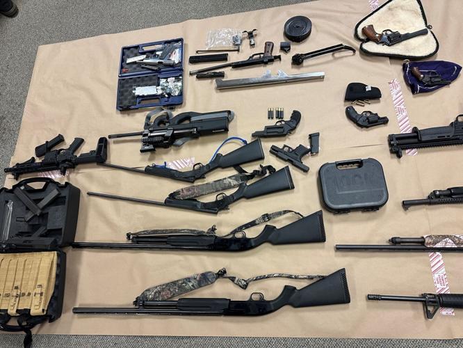 Large amount of drugs, guns seized | Crime | courier-tribune.com