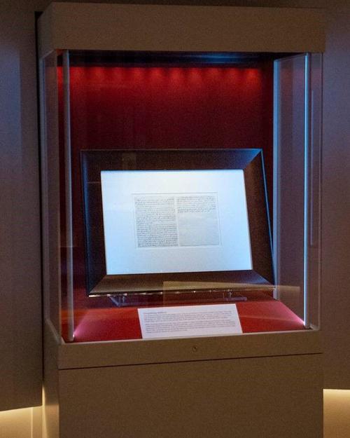 ALPLM to display handwritten Gettysburg Address