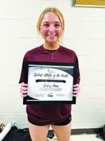 Audrey Parn named April Athlete of the Month