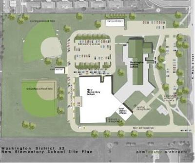 Image of tentative site plan