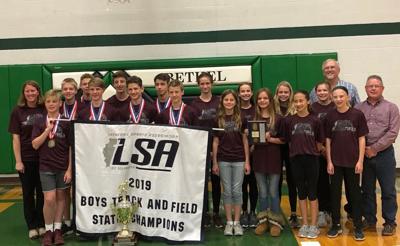 Bethel boys track and field team repeats as Lutheran Sports Association ...