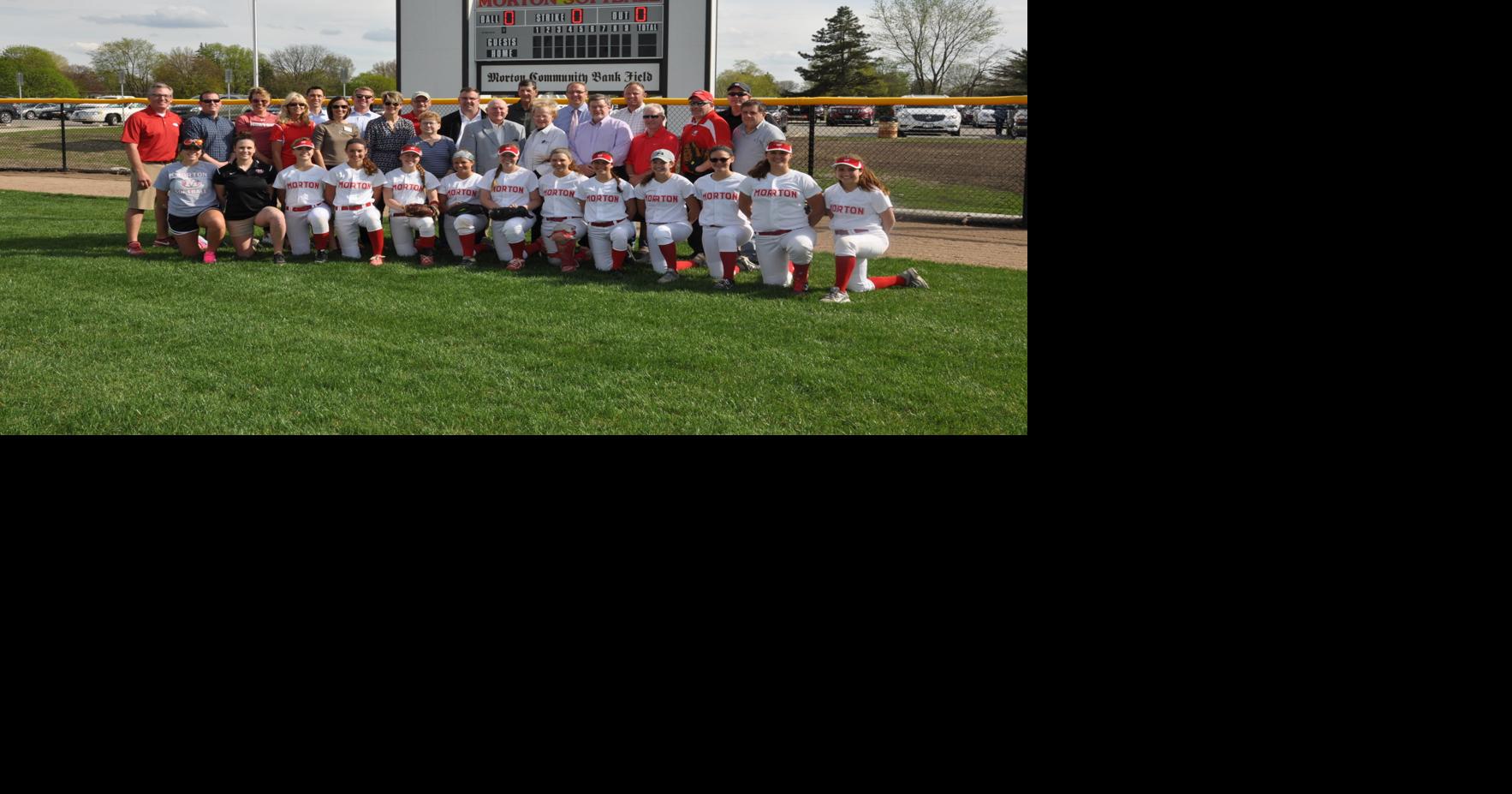 Morton Community Bank Field held grand opening Morton Courier