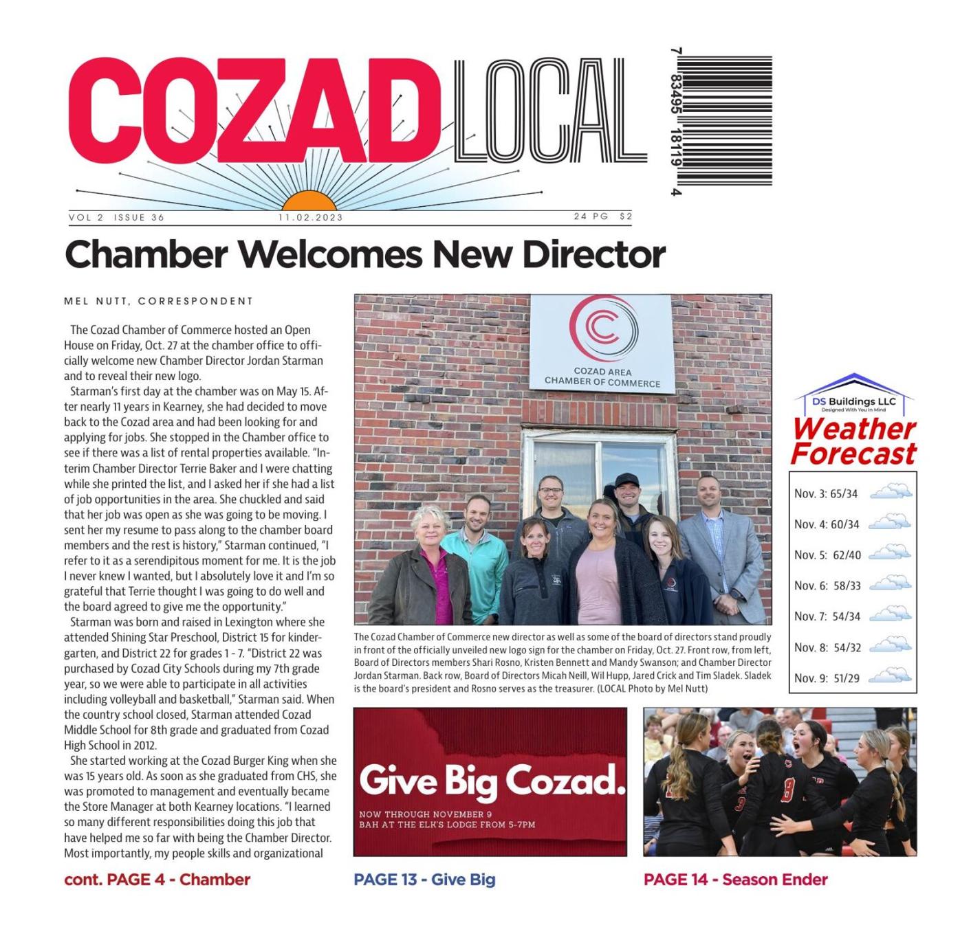 Cozad Local eEdition