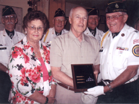 Tays honored for funeral service
