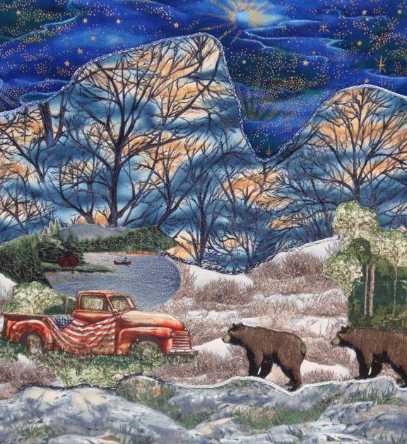Cats Gallery Offering Thread Painting And Free Motion Quilting