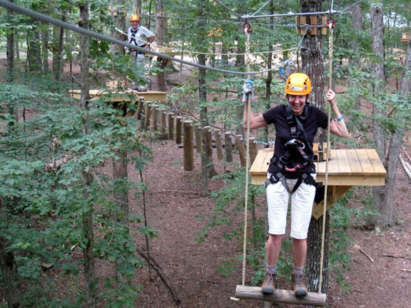 ENJOYING NATURE: Happiness is a warm zipline | Glade Sun | crossville ...