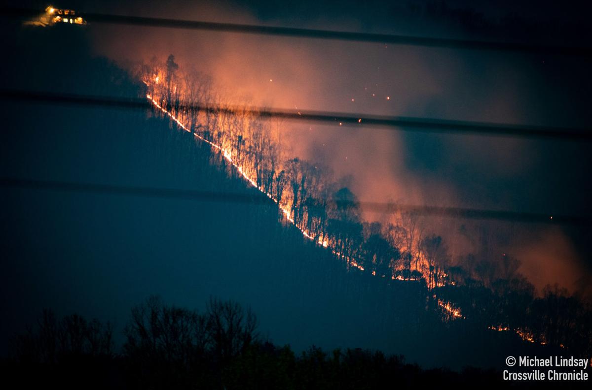 UPDATE Fire on Rockwood Mountain contained Local News crossville