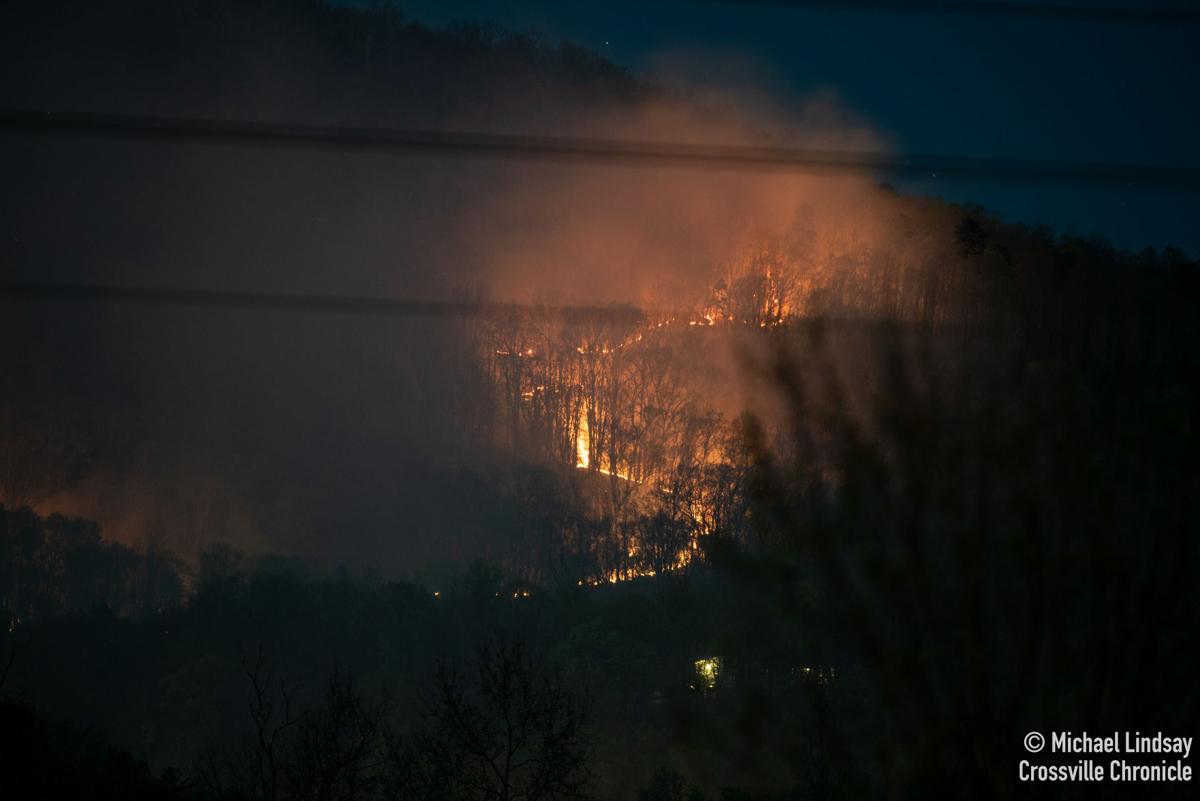 UPDATE Fire on Rockwood Mountain contained Local News crossville
