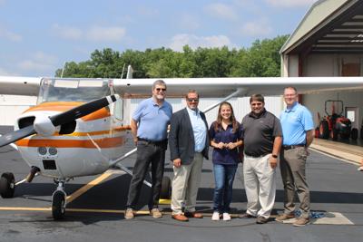 Ready for take off: Inman first student to earn pilot license 