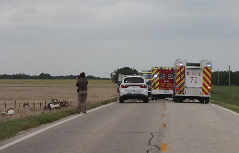 Serious accident east of Winfield News