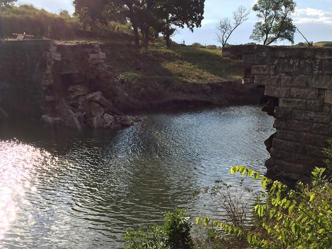 Stone-arch 'Fox Bridge' collapses | News | ctnewsonline.com