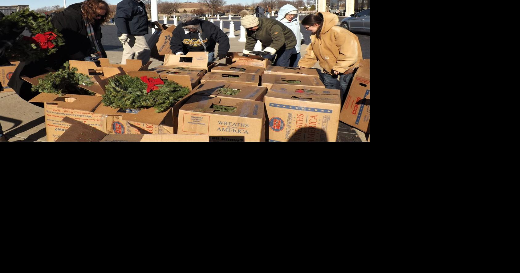 Wreaths of Honor Kansas veterans honored at annual ceremony News
