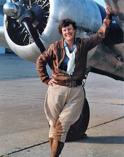‘Ride into History’ with Amelia Earhart