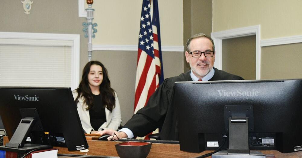 Court intern gets behind the scenes experience