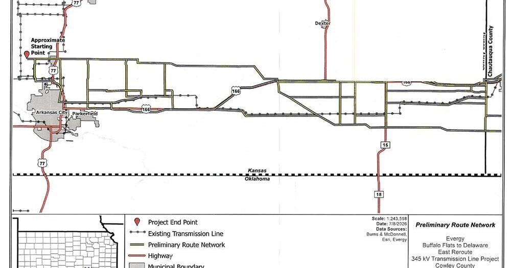 Evergy proposes new power line routes