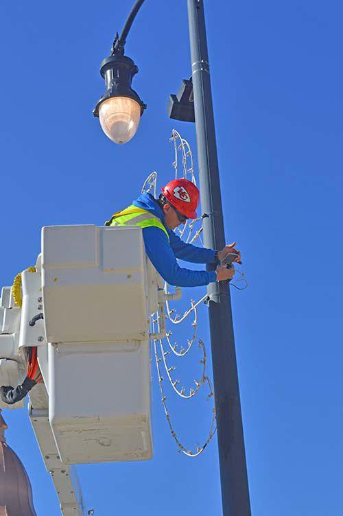 String up the lights