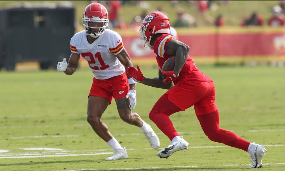 Mahomes impressed by new Chiefs RB Jerick McKinnon - The San Diego  Union-Tribune