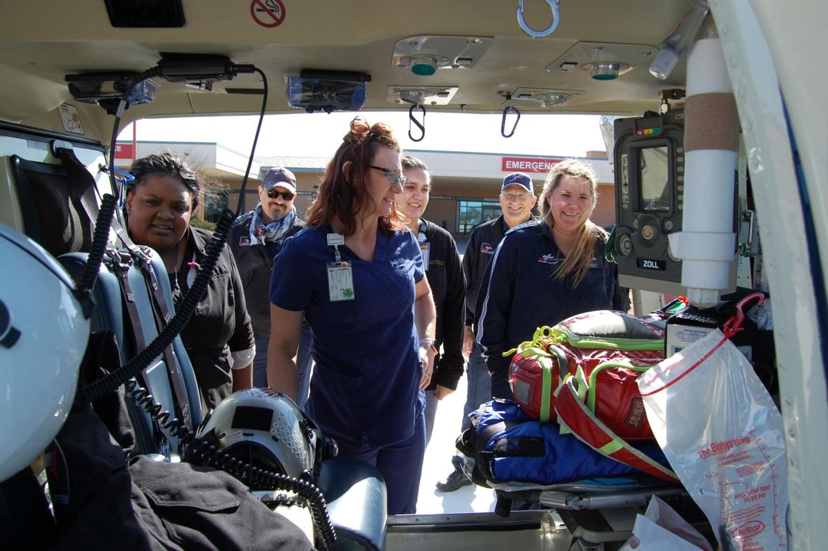 Air Evac Team Visits Sckmc Er Staff Business Ctnewsonline Com