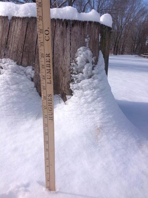 Recordable snowfall brings slippery conditions