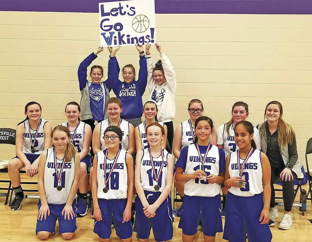 Junior Lady Vikings end hoops season on high note Sports