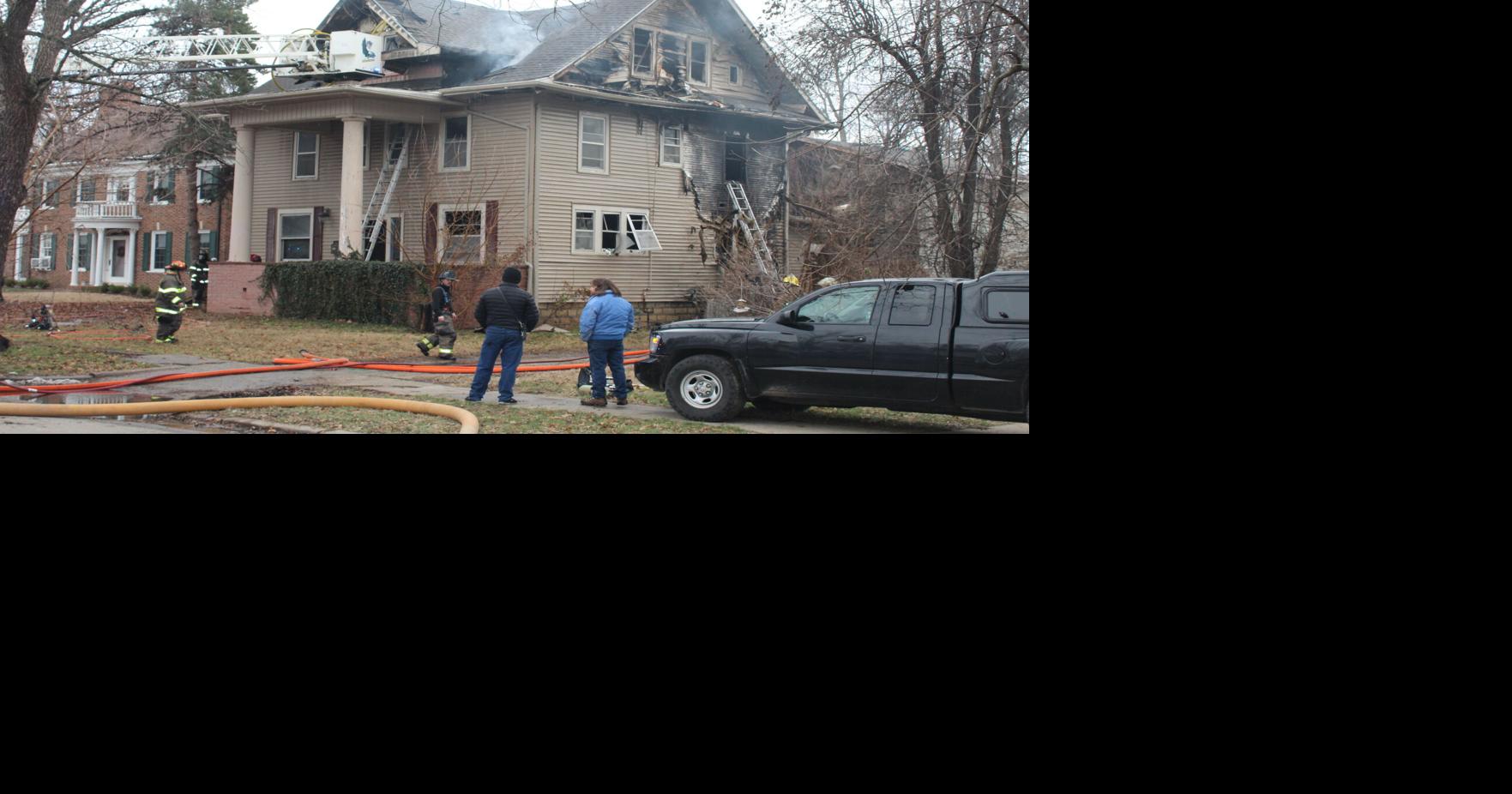 Two fires in Winfield Sunday