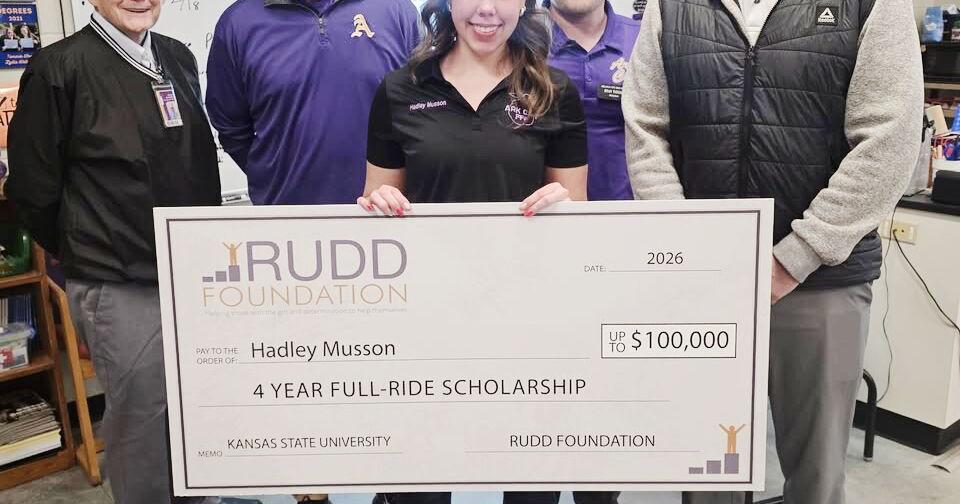 Musson earns prestigious scholarship award