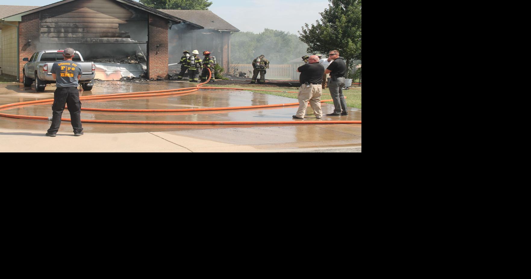 Fire damages Winfield house