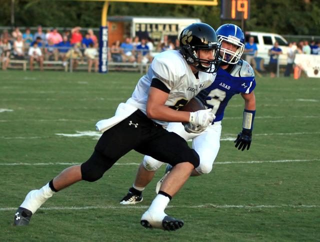 PREP FOOTBALL: Bearcats drop season opener to Arab, 21-14 ...