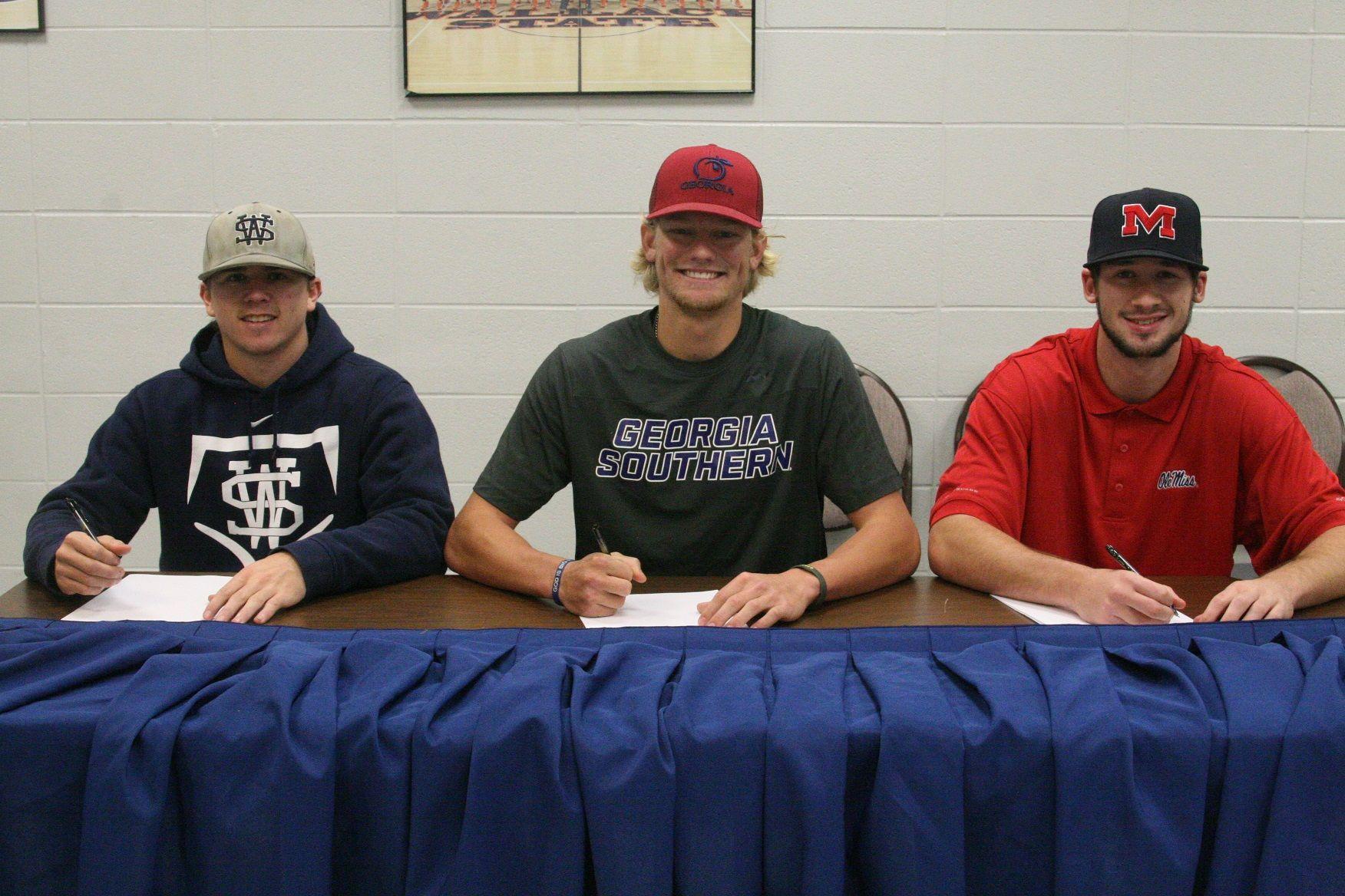 WALLACE STATE BASEBALL Three sophomores ink with 4year institutions