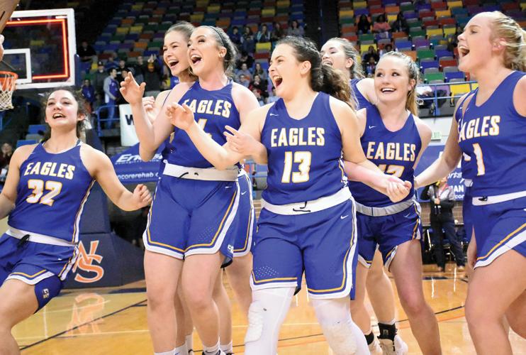 NORTHWEST REGIONAL TOURNAMENT Lady Eagles storm past Red Bay 5436 to