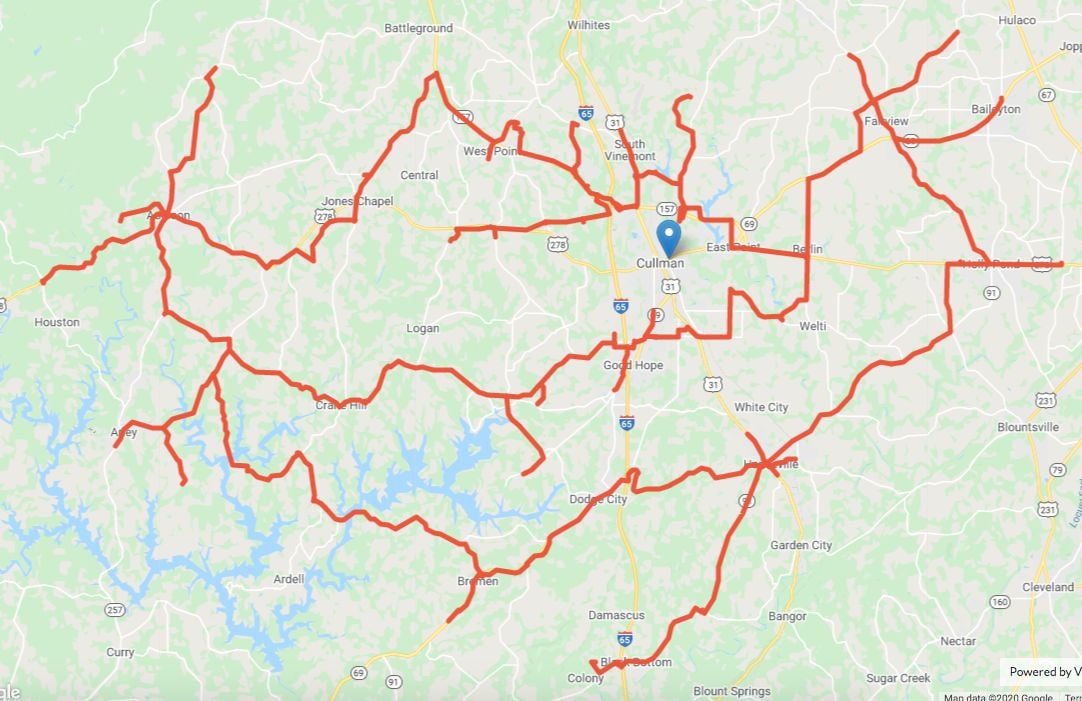 (Updated) Cullman Electric Cooperative launching service