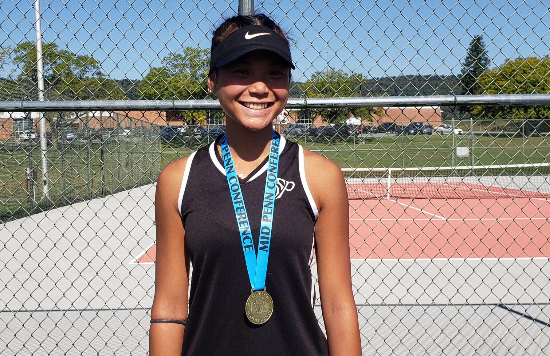 East Pennsboros Monica Nguyen wins Mid-Penn Class 2A girls tennis singles title