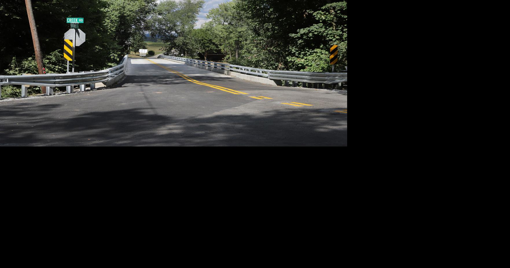Burgners, Roush bridges reopen to traffic in Cumberland County this week