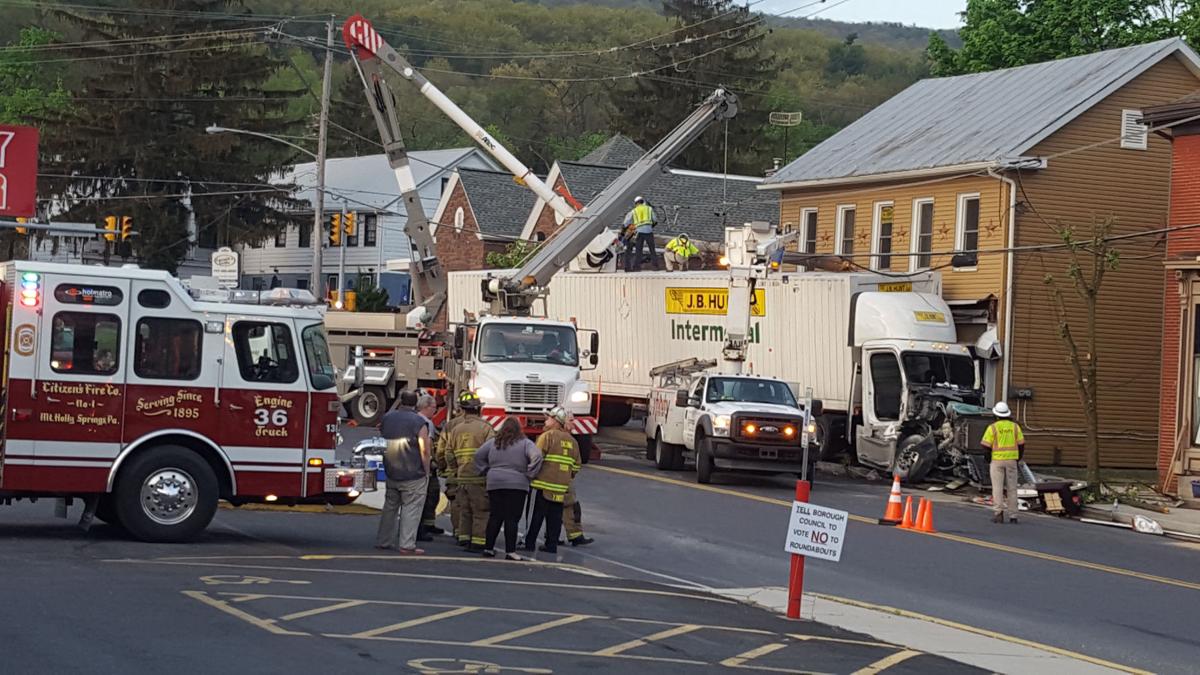 Route 34 reopens in Mount Holly after tractortrailer crash The Sentinel News