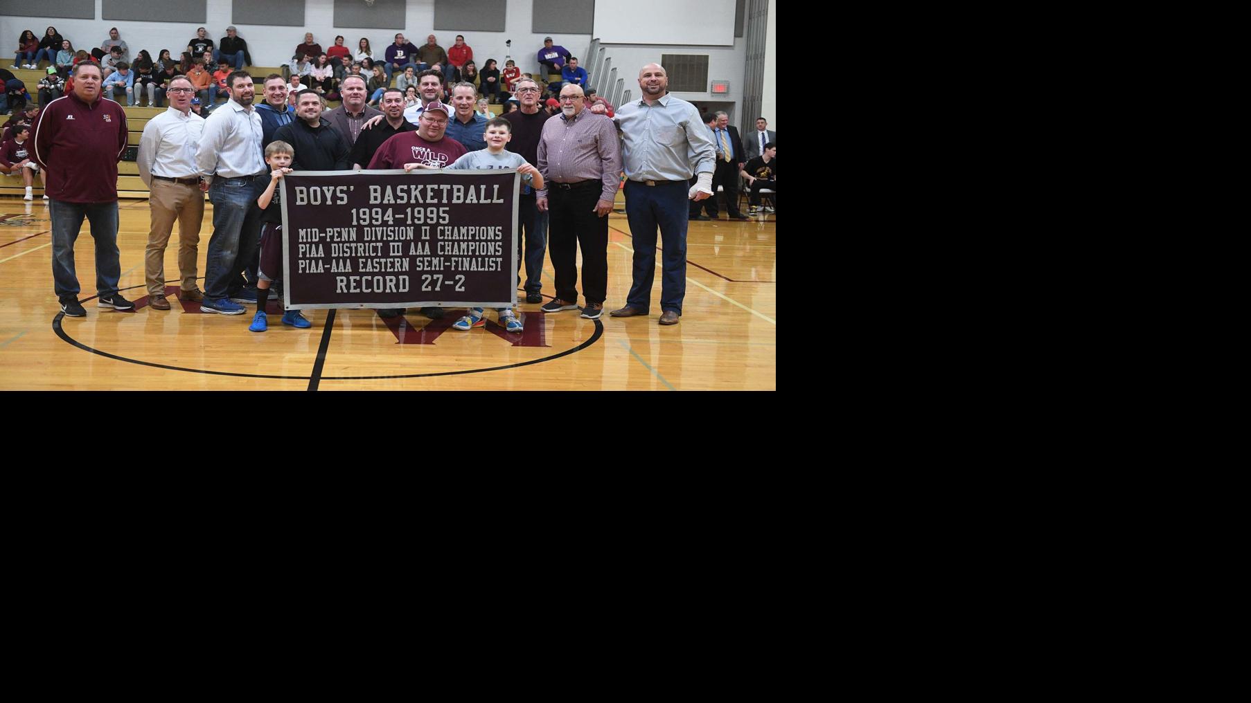 Hs Boys Basketball Mechanicsburg Honors 1995 District Championship Team Will Face Cumberland Valley In Tournament Title Game Boys Basketball Cumberlink Com