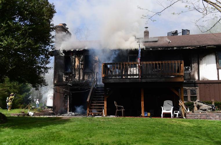 House destroyed by fire in West Pennsboro Township