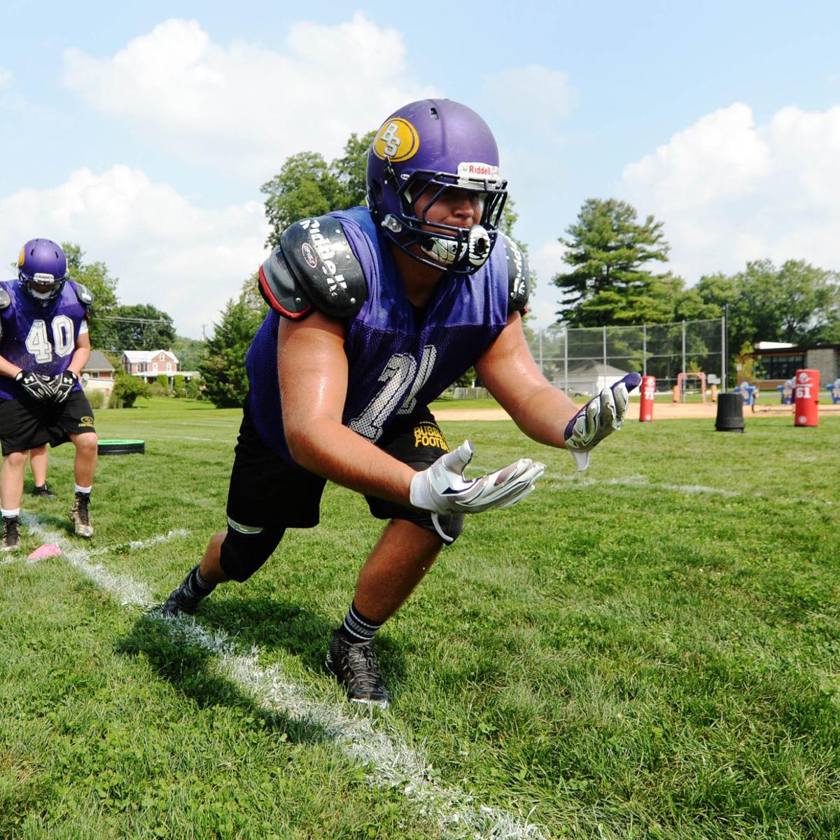 Hs Football Boiling Springs Lineman Landon Billman Commits To Millersville Football Cumberlink Com