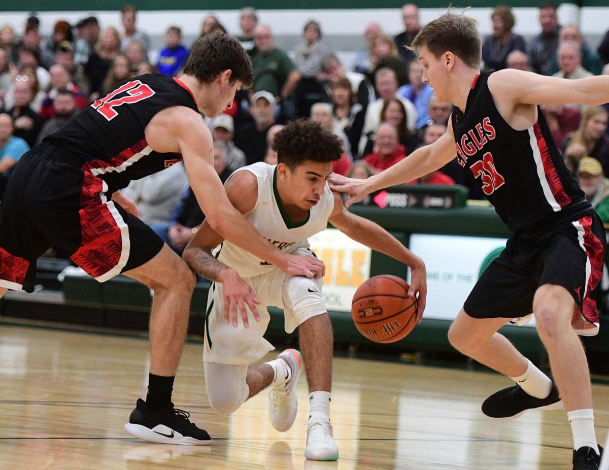 Hs Boys Basketball James Barlow Trevor Hamilton Hand Cumberland
