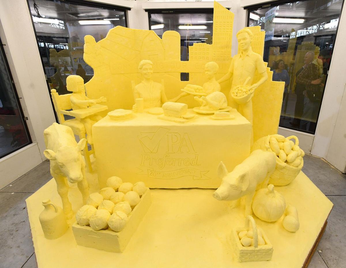 Farm Show unveils largest ever butter sculpture