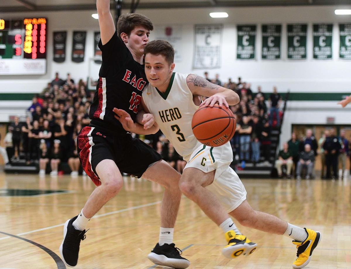 Hs Boys Basketball James Barlow Trevor Hamilton Hand Cumberland