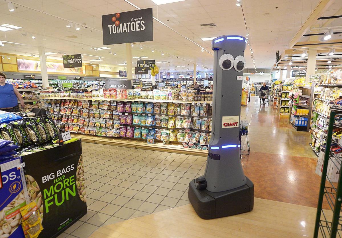Marty the robot rolls into Giant stores in Cumberland ...