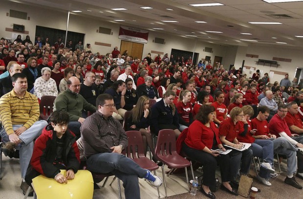 More than 300 attend special CVSD board meeting | Education ...