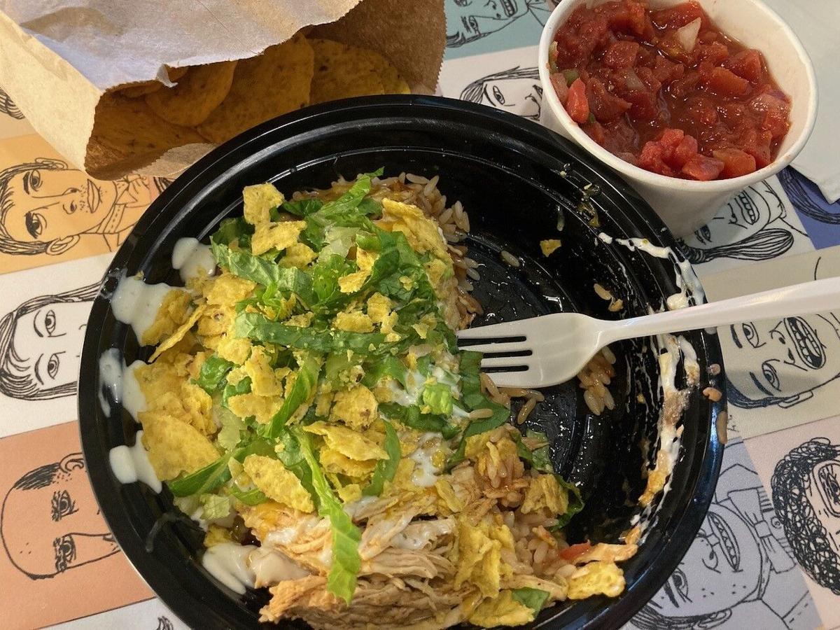 Discerning Diner Lunch options at Dickinson's Farm Works and Neato Burrito